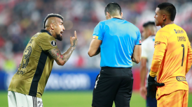 ¡De dulce y agraz!: Arturo Vidal figuró al marcar un gol y ser expulsado ante Alianza Lima
